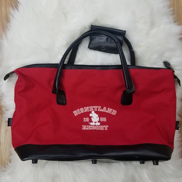 Disney Handbags - Disney Mickey Tote Hand Bag Red And Black